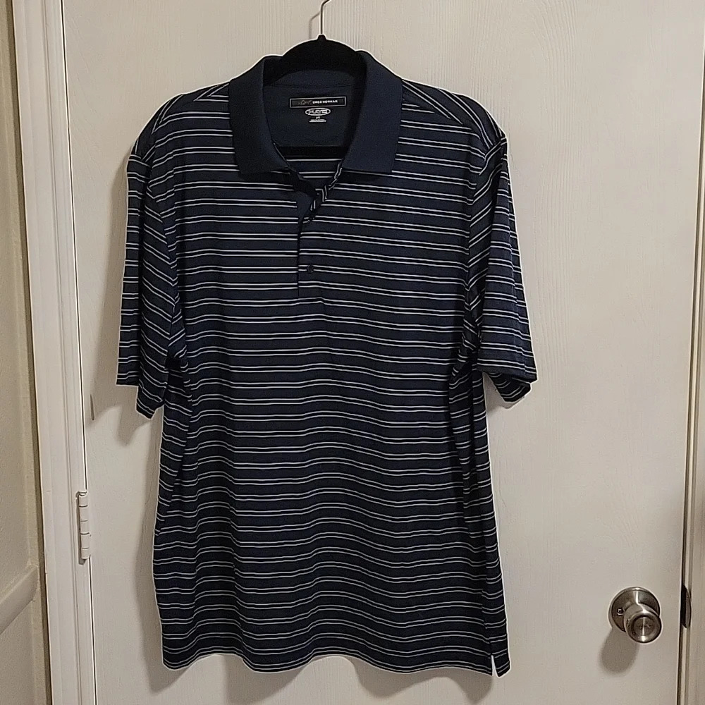 Greg Norman PlayDry Golf Shirt‎